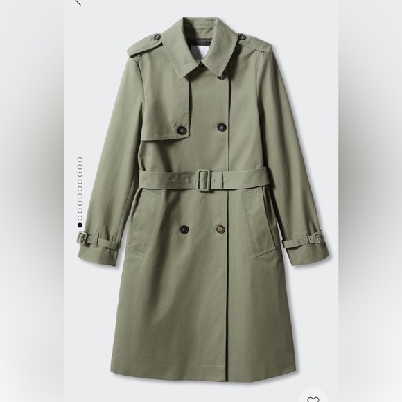 Classic Trench Coat with Belt from Mango - Picture 4 of 7